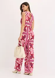 Jumpsuit med print, bonprix