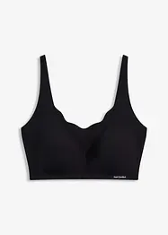Vattert Feel Comfort Lasercut T-skjorte-BH uten bøyle, bonprix