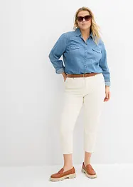 Mom-jeans High Waist, Low Stretch cropped, bonprix