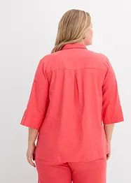 Bluse i kjølende linmiks, bonprix