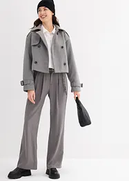 Trenchjakke i ull-stil, bonprix