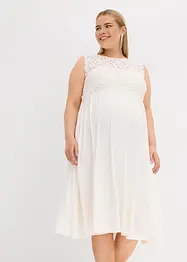 Mammakjole med blonder og elastisk bakstykke, bonprix