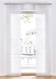 Panelgardin i lin-stil (1-pack), bonprix