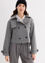 Trenchjakke i ull-stil, bonprix