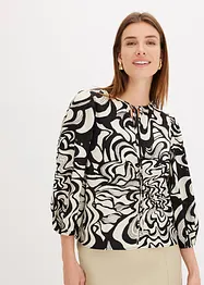 Mønstret bluse, bonprix