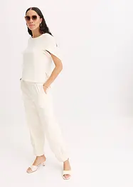 Oversized topp i lett viskosemiks, bonprix