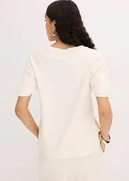 Oversized topp i lett viskosemiks, bonprix