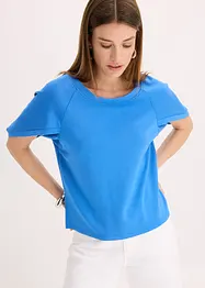 Oversized topp i lett viskosemiks, bonprix