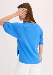 Oversized topp i lett viskosemiks, bonprix