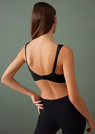 Padded-BH med bøyle og økologisk bomull (2-pack), bonprix