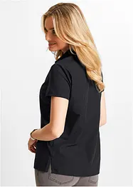 Kortermet bluse i poplin, bonprix