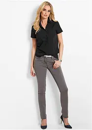 Kortermet bluse i poplin, bonprix