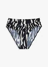 High Waist-bikinibukse med høy benskjæring, bonprix