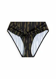 High Waist-bikinibukse med høy benskjæring, bonprix
