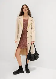 Trenchcoat i twill, bonprix