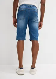 Lett Long Sweatjeans-bermuda, Regular Fit, bonprix