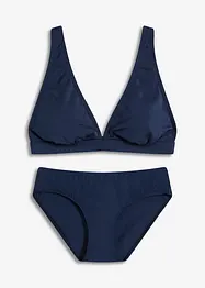 Bikini (2-delt sett) i skinnende materiale, bonprix