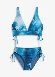 Bikini i glitrende materiale (2-delt sett), bonprix