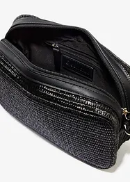 Skulderveske i strå-look, bonprix