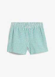 Pull on-shorts i 100% bomull med stripemønster, bonprix