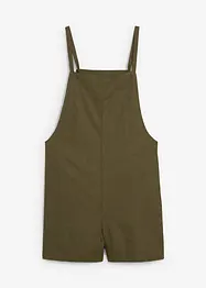 Kort jumpsuit i luftig lin-miks, bonprix