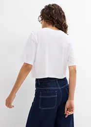 Oversized topp av ren økologisk bomull, bonprix