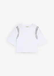 Oversized topp av ren økologisk bomull, bonprix