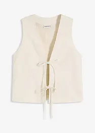 Vest med knyting, bonprix