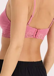 Feel Comfort-bralette i mykt materiale (2-pack), bonprix