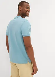 Jersey-poloskjorte (2-pack) i ren økologisk bomull, bonprix