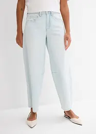 Loose Fit-jeans, Mid Waist, super soft cropped, bonprix