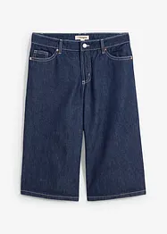 Bermudashorts i denim Mid Waist, Low Stretch, bonprix