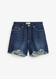Jeansshorts High Waist, Low Stretch, bonprix