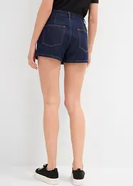 Bukseskjørt i denim, Mid Waist, bonprix