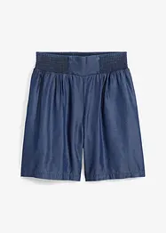 Slip on-shorts med smock-linning, bonprix