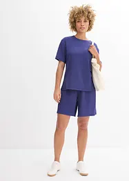 Pull on-shorts i strukturert krepp, bonprix