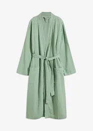 Morgenkåpe i musselin, oversized, bonprix