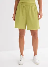 Pull on-shorts i strukturert krepp, bonprix