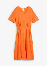 Midikjole i lett krepp, bonprix