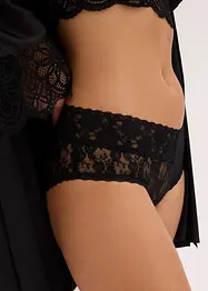 Truse i blondemateriale med rynking (4-pack), bonprix
