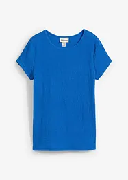 T-skjorte i strukturert krepp, bonprix