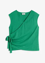 Omslagstopp i kreppet jersey, bonprix