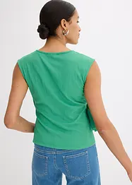 Omslagstopp i kreppet jersey, bonprix