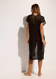 Heklet strandkimono i viskose, bonprix