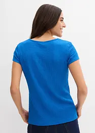 T-skjorte i strukturert krepp, bonprix