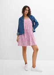 Trikotkjole i 100% bomull, bonprix