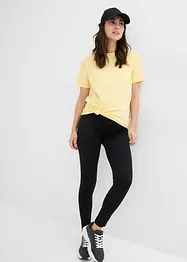 Mammaleggings i økologisk bomull (2-pack), bonprix