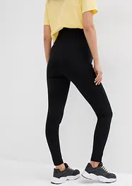 Mammaleggings i økologisk bomull (2-pack), bonprix