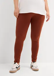 Mammaleggings i økologisk bomull (2-pack), bonprix