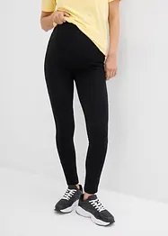 Mammaleggings i økologisk bomull (2-pack), bonprix